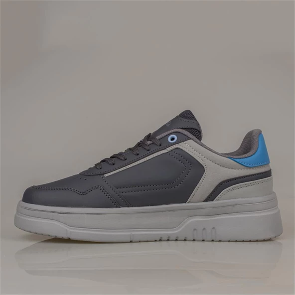 Trend Adımlar Füme Kalın Taban Erkek Sneaker - Resim 4