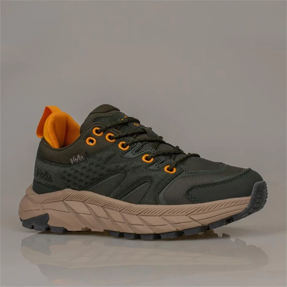 Trend Adımlar Haki Erkek Ultra Hafif Trekking Ayakkabı - Resim 3