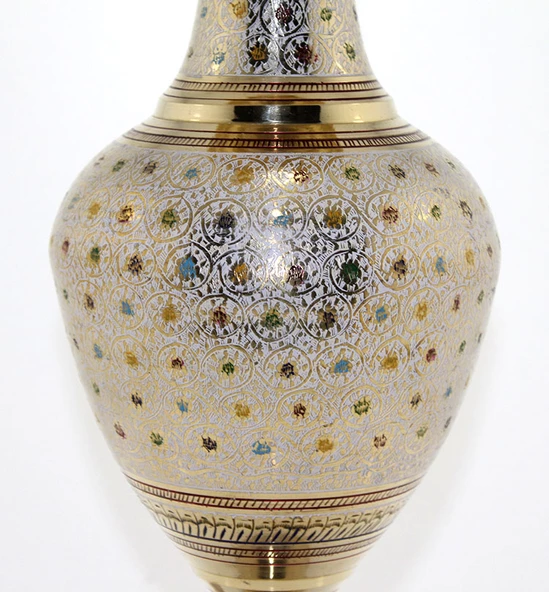 Pirinç Vazo 40 Cm KSK142 - 2