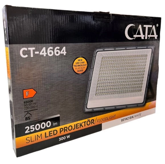 300 Watt Led Projektör Beyaz Işık Ct-4664 - 2