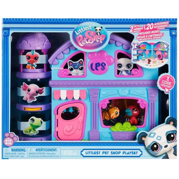 Sunman Littlest Pet Shop Minişler Oyun Seti 00575