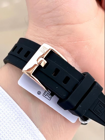 Naviforce Silikon Kordon İç Fonksiyonları Aktif 3 Atm Suya Dayanıklı Erkek Kol Saati E.N8054.RS - Resim 6