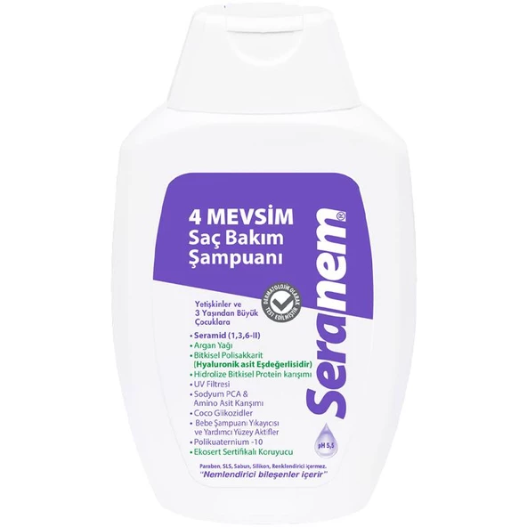 Seranem 4 Mevsim Saç Bakım Şampuanı 300 ml