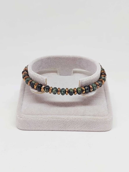 Jasper Taşı Tasarım Bileklik (55914) - Resim 2