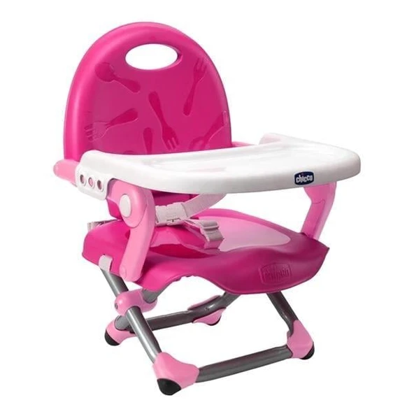 Chicco Booster Seat Pocket Snack Pink Yükseltici Mama Sandalyesi