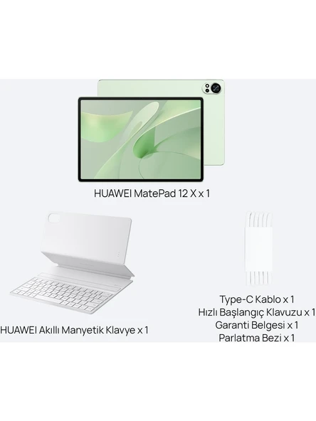 Huawei MatePad 12 X 12" PaperMatte Edition 256 GB Yeşil Tablet - 4