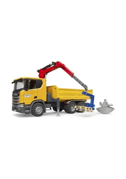 Bruder Scania 560R Vinçli Şantiye Kamyonu 03551 - 2