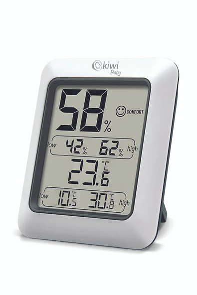 Kiwibaby  Kiwi Kbaby 90 Dijital Termometre Oda Isı Sıcaklık Ve Nem Ölçer