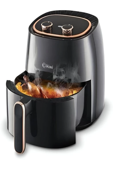 Kiwi  Kaf-5535 Air Friyer 5 Lt Yağsız Fritöz Siyah - 4