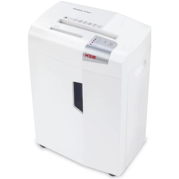 HSM SHREDSTAR X12 PRO Evrak İmha Makinesi / Kağıt Kırpma Makinesi - CD İmha Makinesi -Parçacık kesim 2x15mm - 26lt - 2