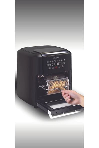 Kiwi  Air Fryer 12 Lt Çok Fonksiyonlu Yağsız Fritöz Kaf-5553 - 3