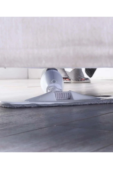 Derma  360 Derece Dönen Su Püskürtmeli Sprey Mop Paspas - 3
