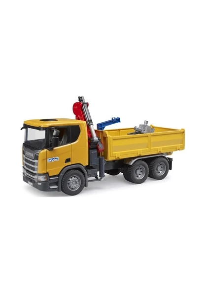 Bruder Scania 560R Vinçli Şantiye Kamyonu 03551 - 3