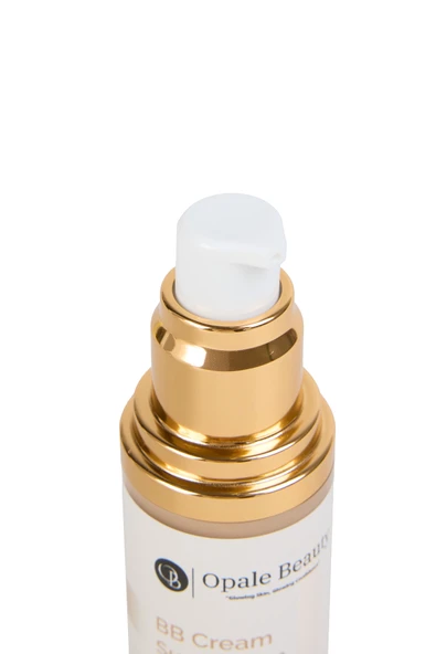 Opale Beauty BB Cream Sunscreen SPF 50+ ve PA++++ Ton Eşitleyici - Leke Balsamı -Aydınlatıcı Astar - Doğal Cilt - 5