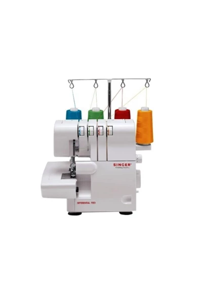 SİNGER  Sınger Beyaz Overlok Makinesi - 2