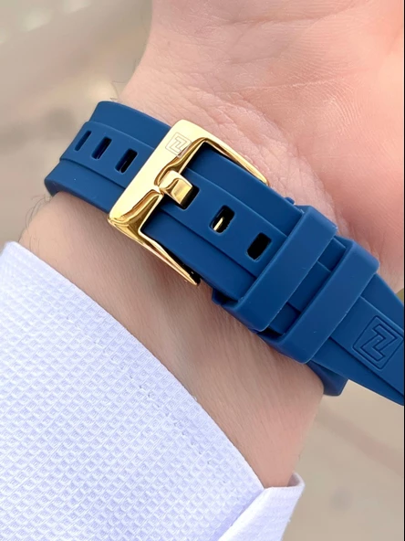 Naviforce Silikon Kordon İç Fonksiyonları Aktif 3 Atm Suya Dayanıklı Erkek Kol Saati E.N8054.LS - Resim 6