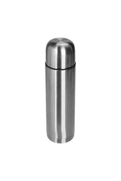 S-LINK  SL-TM1977 Çantalı Mat Gümüş 750ML Paslanmaz Çelik Termos Kupa