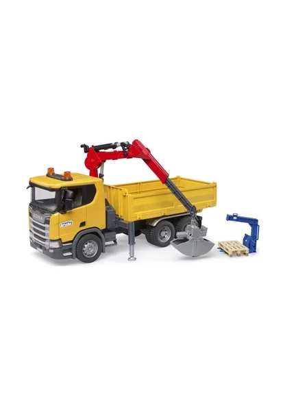 Bruder Scania 560R Vinçli Şantiye Kamyonu 03551 - 6