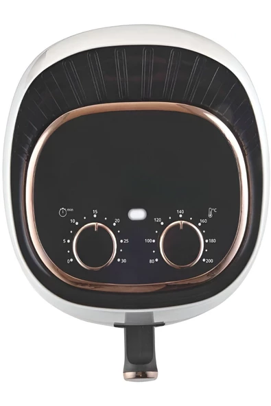 Kiwi  Kaf-5535 Air Friyer 5 Lt Yağsız Fritöz Siyah - 6