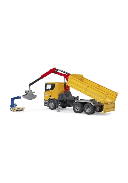Bruder Scania 560R Vinçli Şantiye Kamyonu 03551 - 4
