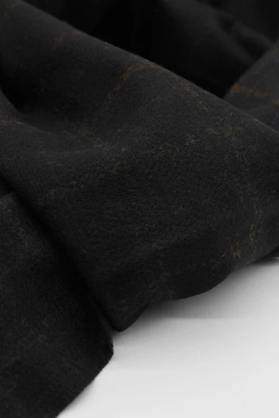 Siyah Desenli Kaşkol 1067245106_004 - Resim 3