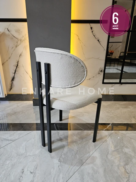 Enkare Badem Sandalye - 6 Adet