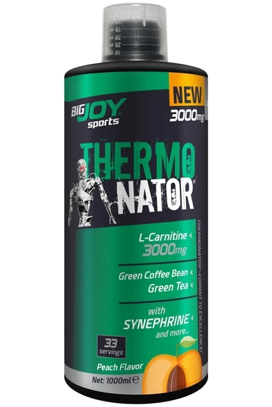 Şeftali Aromalı Thermo Nator L Karnitin 1000 ml 3000mg L Carnitine