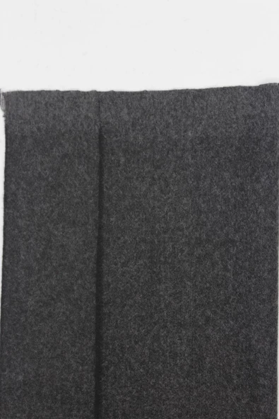 Koyu Antrasit Düz Kaşkol 1067245100 - Resim 4