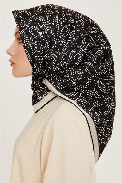 Armine E24KA9246D0106 Dj Saf İpek Eşarp 9246D (S) - Resim 3