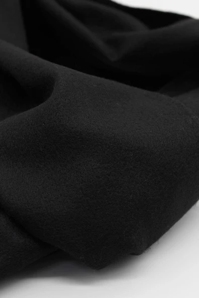 Siyah Düz Kaşkol 1067245100 - Resim 2