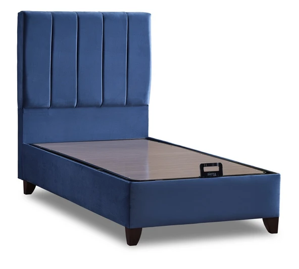 Yatakcım Blue Star Baza + Başlık + Yatak Set (3 lü set) Mavi - 3