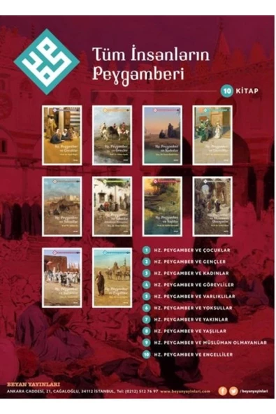 Beyan Yayınları Tüm Insanların Peygamberi Serisi (10 KİTAP)
