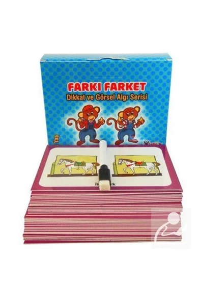 Yuka Kids Farkı Farket Dikkat Ve Görsel Algı Serisi (7-77 YAŞ)