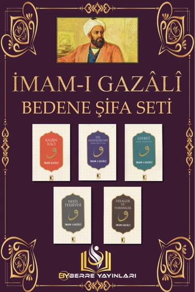 Ehil Yayınları İMAM- GAZALİ BEDENE ŞİFA SETİ 5 KİTAP-BERRE YAYINLARI