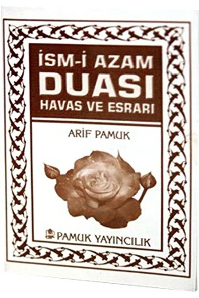 Pamuk Yayıncılık İsm-i Azam Duası Havas ve Esrarı - Mini Boy (Dua-060) - 1