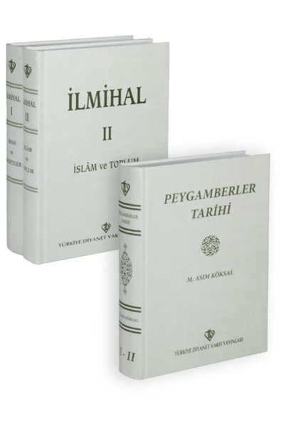Diyanet Vakfı Yayınları Diyanet 2 Cilt Islam Ilmihali Ve Peygamberler Tarihi 3 Kitap Set & Diyanet - Mbsts & Dhbt Sınavla...