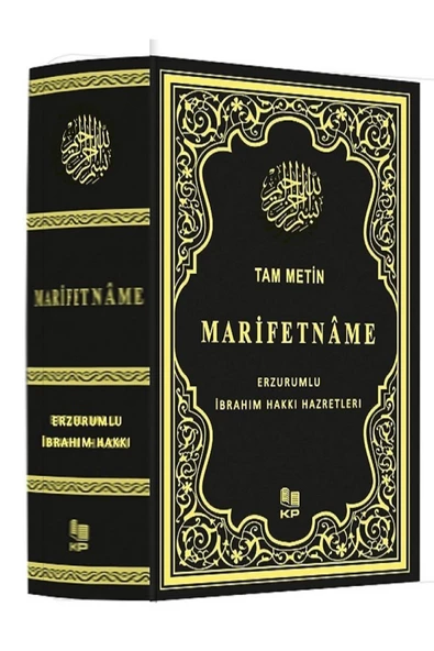 BİLGİ KİTABEVİ MARİFETNAME-ERZURUMLU İBRAHİM HAKKI HAZRETLERİ TAM METİN  2024 BASKI 1000 SAYFA - 1