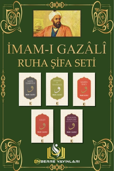 Ehil Yayınları İMAM-I GAZALİ RUHA ŞİFA SETİ 5 KİTAP-BERRE YAYINLARI