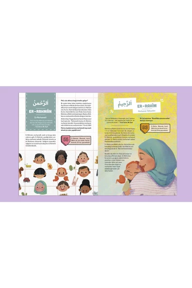 Karavan Çocuk Esmâü'l Hüsnâ Atlası, Jenny Molendyk Divleli - Resim 2