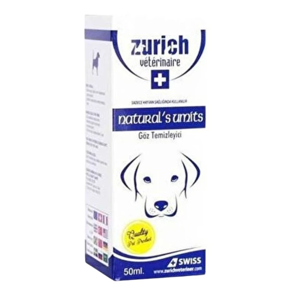 Zurich  Köpekler İçin Göz Temizleyici 50 ml