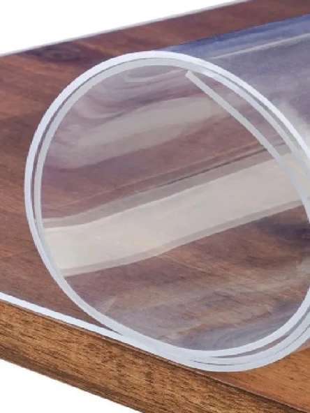 BAYRAMOĞLU 1.4 mm. 100X120. Yaza özel 50x70 pvc dantelli runner hediye - 3