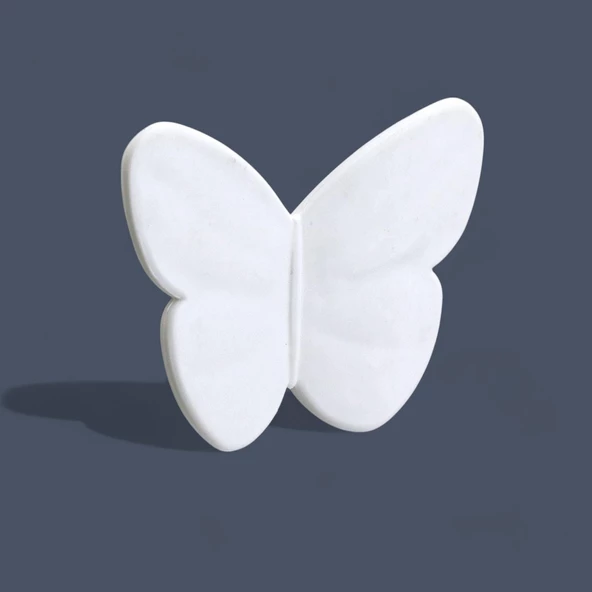 Plastik Kulp Beyaz Mobilya Çoçuk Odası Kız Erkek Dolap Kapak Kulpu Dekoratif Çekmece Kulbu 10 ADET - Resim 5