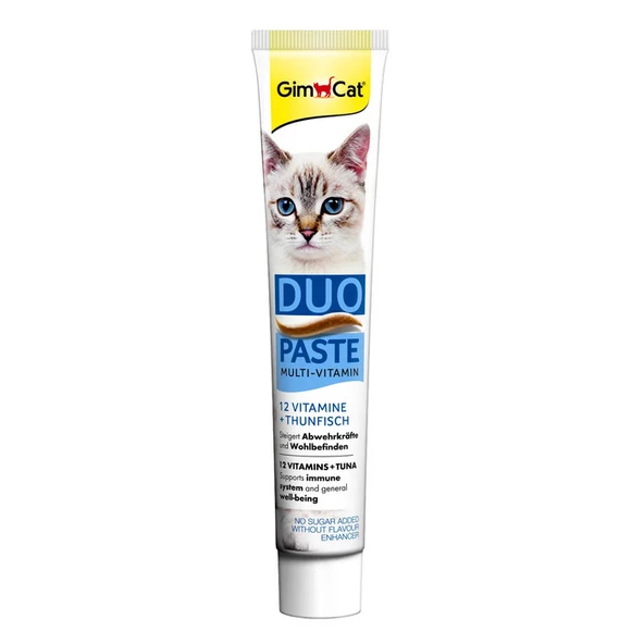 Gimcat  Multi-Vitamin Duo Paste Tuna + 12 Vitaminli 50 gr