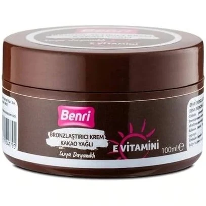 BENRİ KAKAO YAĞLI BRONZLAŞTIRICI KREM 100 ML