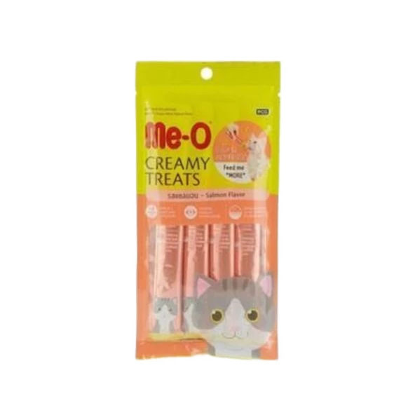 Me-O  Somonlu Krema Kedi Ödülü 4x15 gr