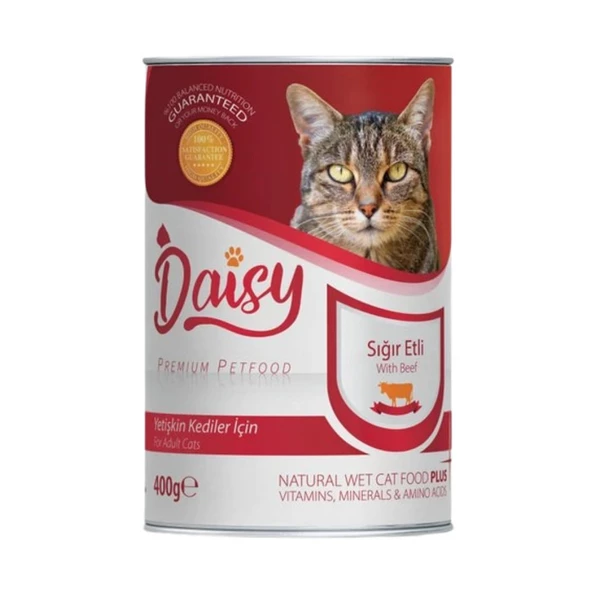 daisy  Sığır Etli Yaş Mama 400 Gr