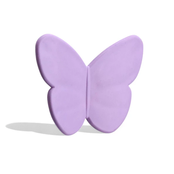 Plastik Kulp Lila Mobilya Çoçuk Odası Kız Erkek Dolap Kapak Kulpu Dekorasyon Çekmece Kulbu 10 ADET - Resim 5