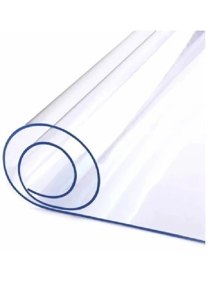 BAYRAMOĞLU 1.4 mm. 100X110. Yaza özel 50x70 pvc dantelli runner hediye - Resim 2