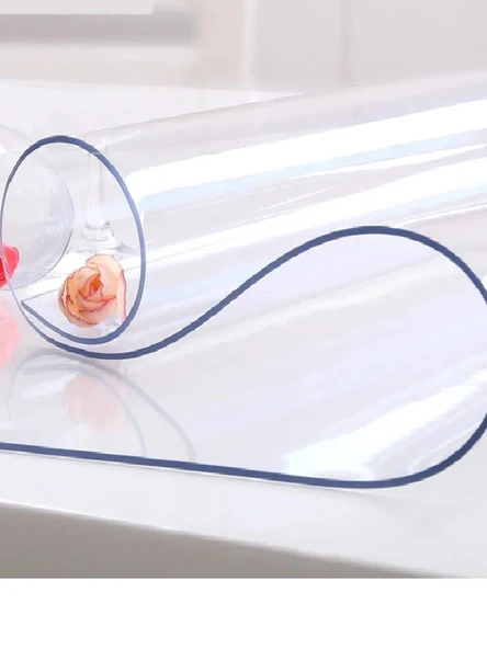 BAYRAMOĞLU 1.4 mm. 100X110. Yaza özel 50x70 pvc dantelli runner hediye - Resim 3