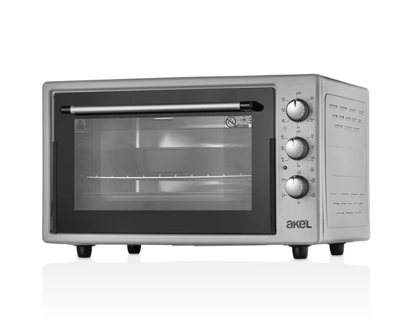 Akel Lambalı, Turbo Fanlı, Termostatlı, Çift Tepsili 48 Litre Midi Fırın Af948lf